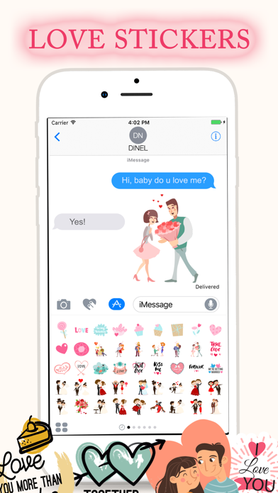 Screenshot #9 for Valentine's Stickers !