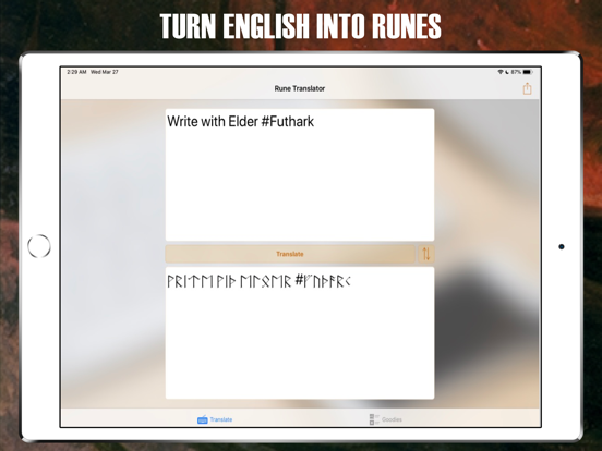 Rune Translate: Elder Futharkのおすすめ画像1