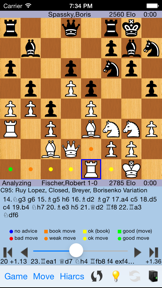HIARCS Chess screenshot