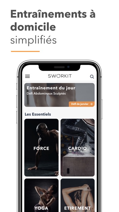 Screenshot #1 pour Sworkit - Programmes fitness