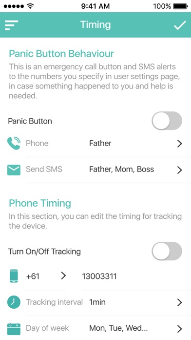 App screenshot
