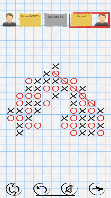 Screenshot #2 pour Tic Tac Toe Online: Mega XO