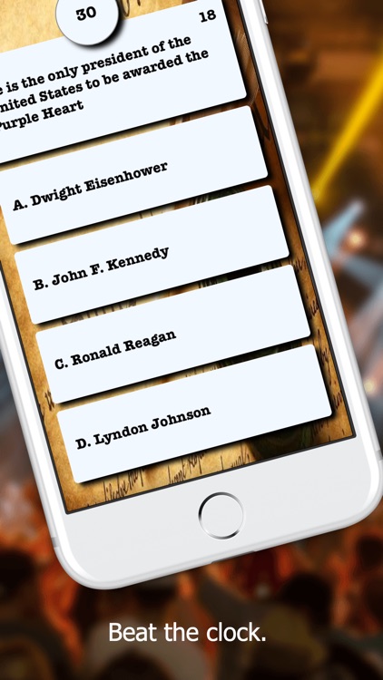 US History Trivia App