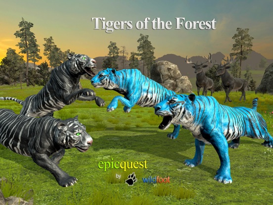Tigers of the Forest iPad screenshot 3 - Games app