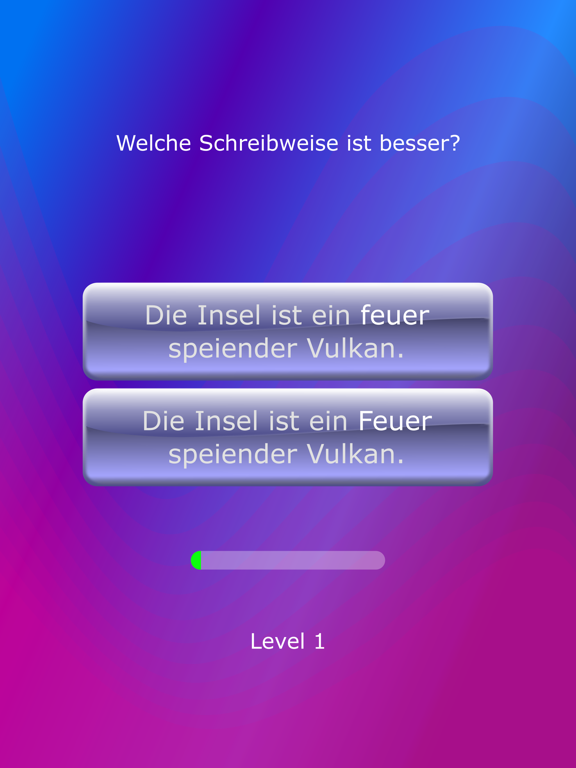 Screenshot #5 pour Groß- und Kleinschreibung 2