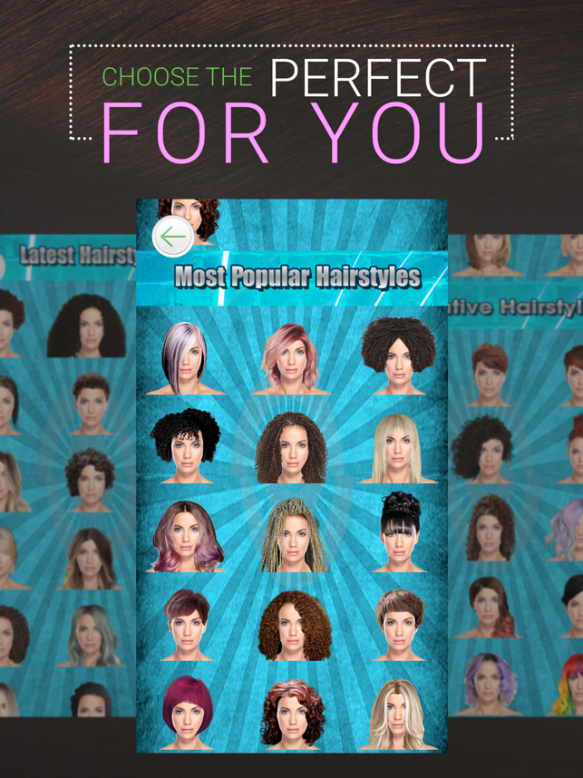 ‎Perfect Hairstyle:Hair Cut PRO Screenshot