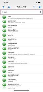 Verben PRO screenshot #1 for iPhone