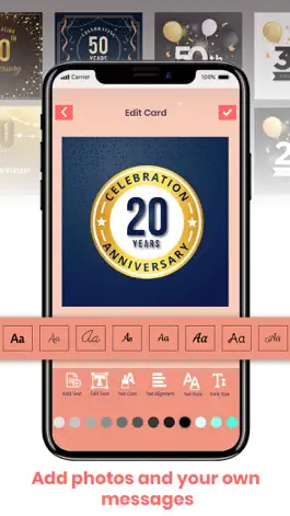 Game screenshot Anniversary Cards & Frames hack