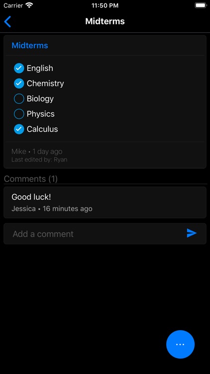 GroupNote - Shareable Notes screenshot-7