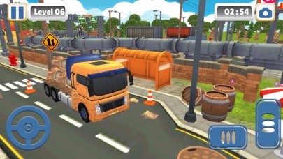 Screenshot #2 pour Cargo Truck Toon City Simulato