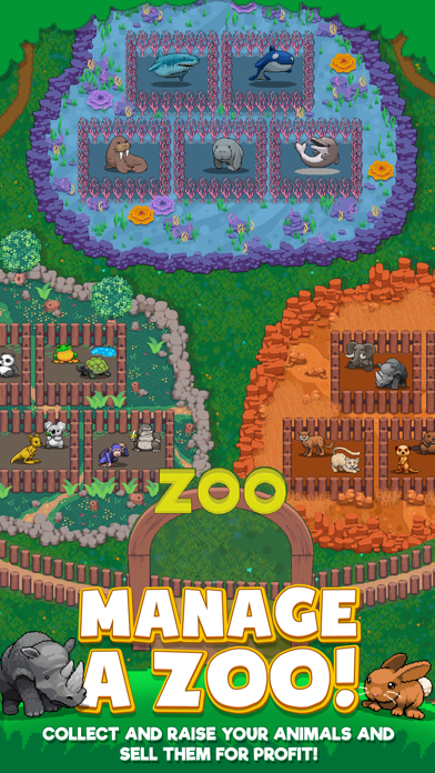 Screenshot #1 pour Idle Tap Zoo