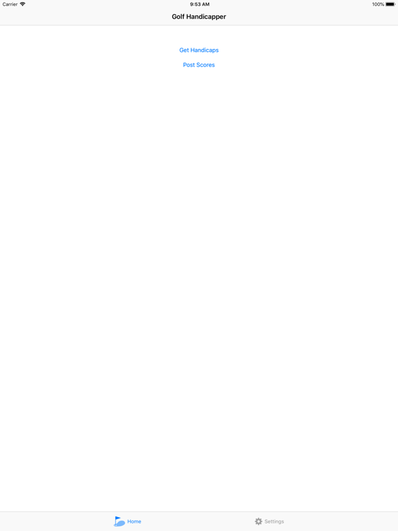Screenshot #4 pour Golf Handicapper