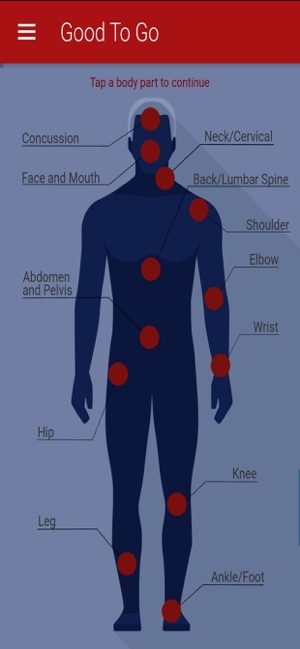 Good To Go Sports Injury Tool
