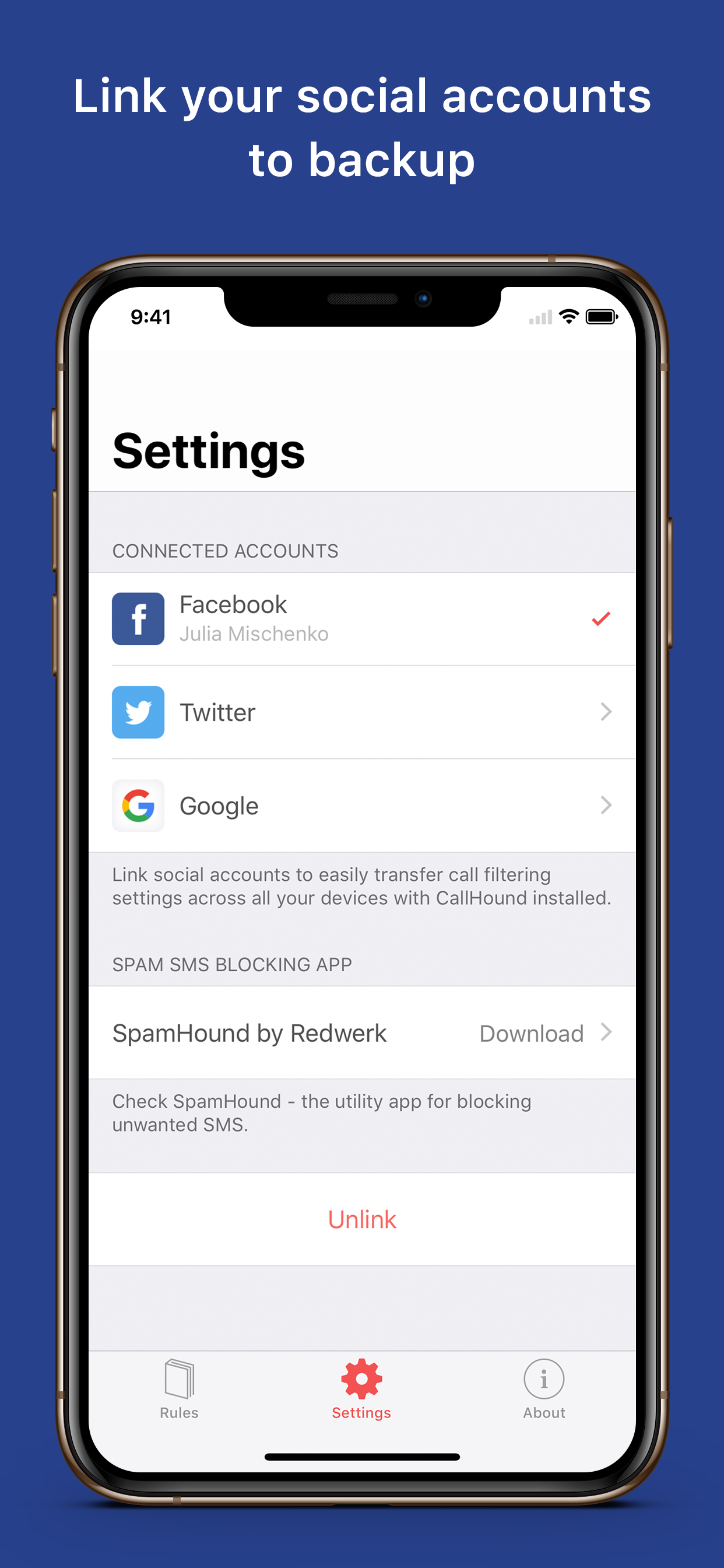 CallHound Unwanted Calls Block