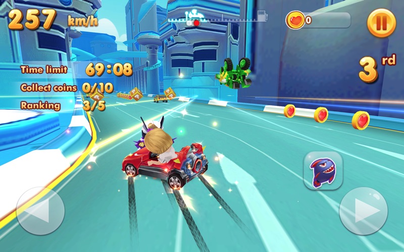 Screenshot #1 pour Kids Extreme Car Racing Game