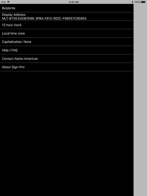 Sign-Pro iPad screenshot 5 - Business app