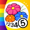 Color by Numbers - Flowers - iPadアプリ