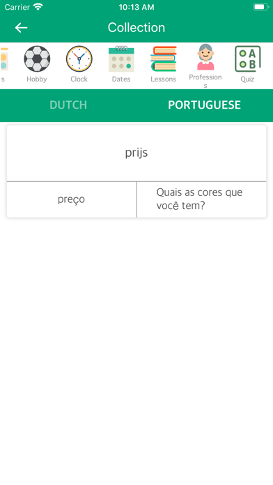Screenshot #3 pour Dutch-Portuguese Dictionary
