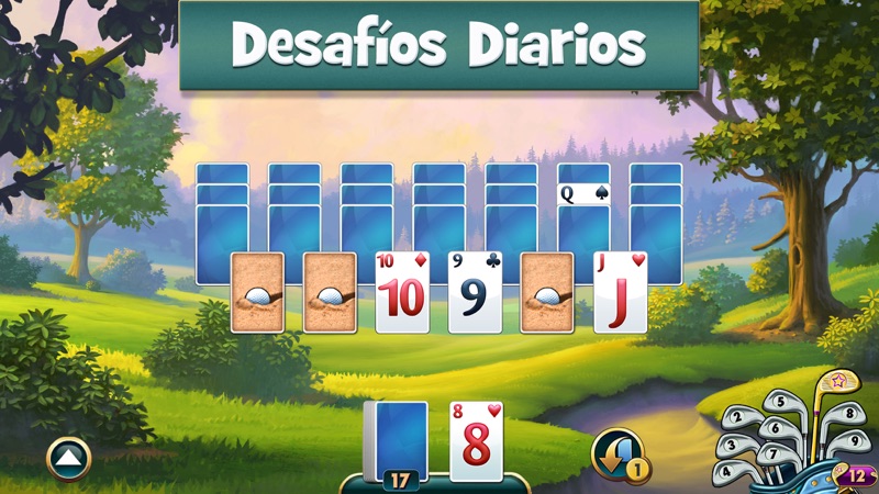 Fairway Solitaire Juego Cartas screenshot 4