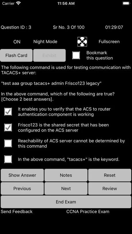 Exam Sim For CCNA 200-301