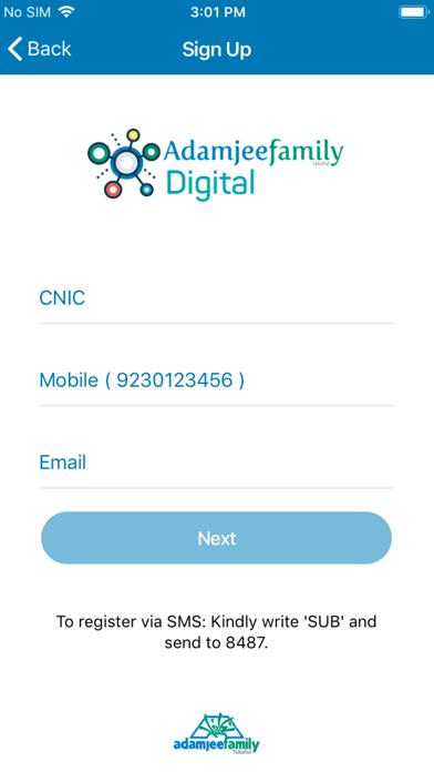 App screenshot