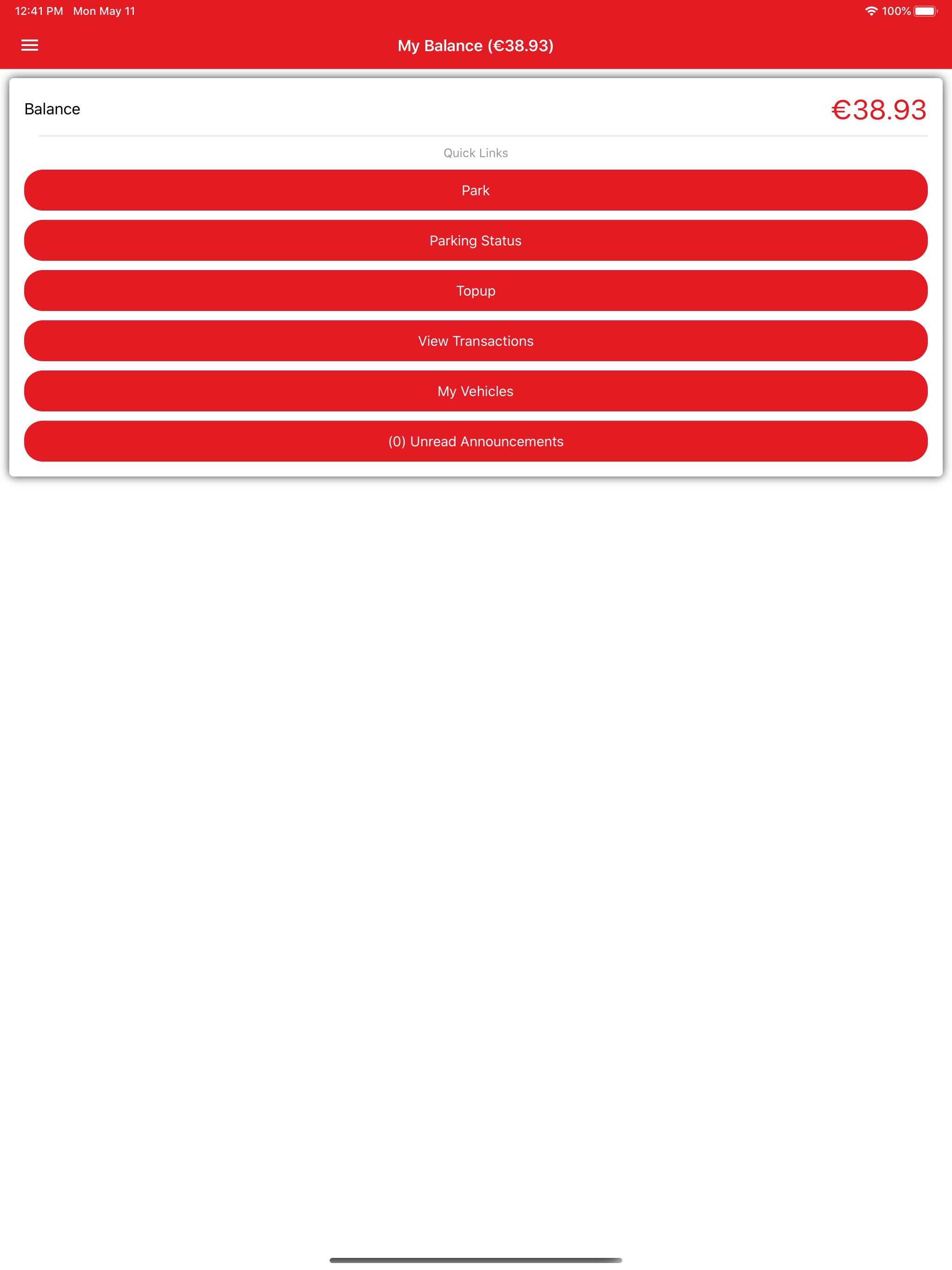 Donegal eParking