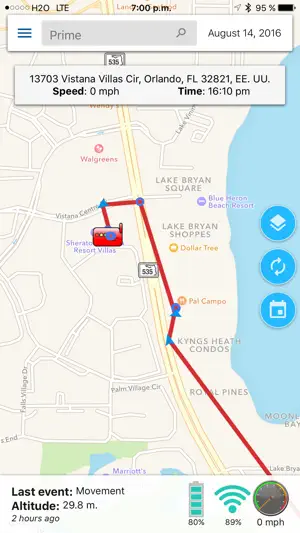 Optimus Tracking screenshot 2