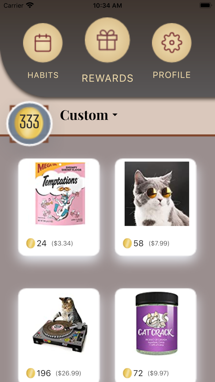 Attune Mint Habit Tracker