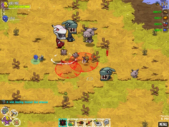 Crashlands iPad app afbeelding 4