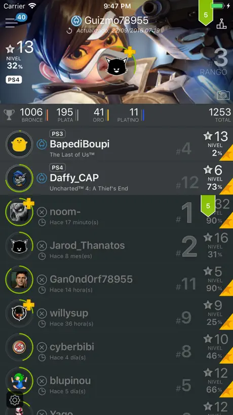 YaPSNapp: PSN App