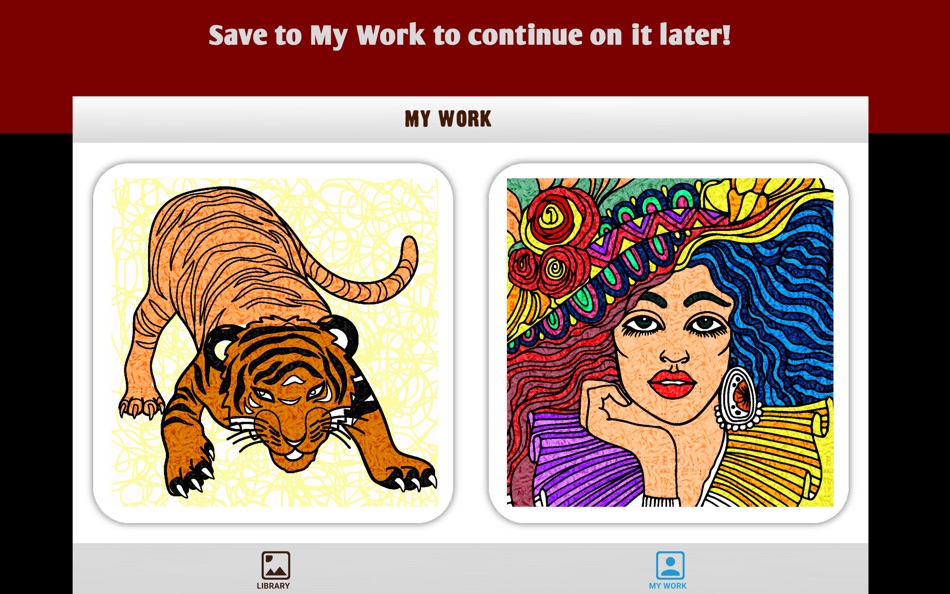 #4. Coloring Book- Stress relaxing (macOS) By: Muhammad Nasir
