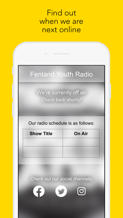 Fenland Youth Radio Screenshot