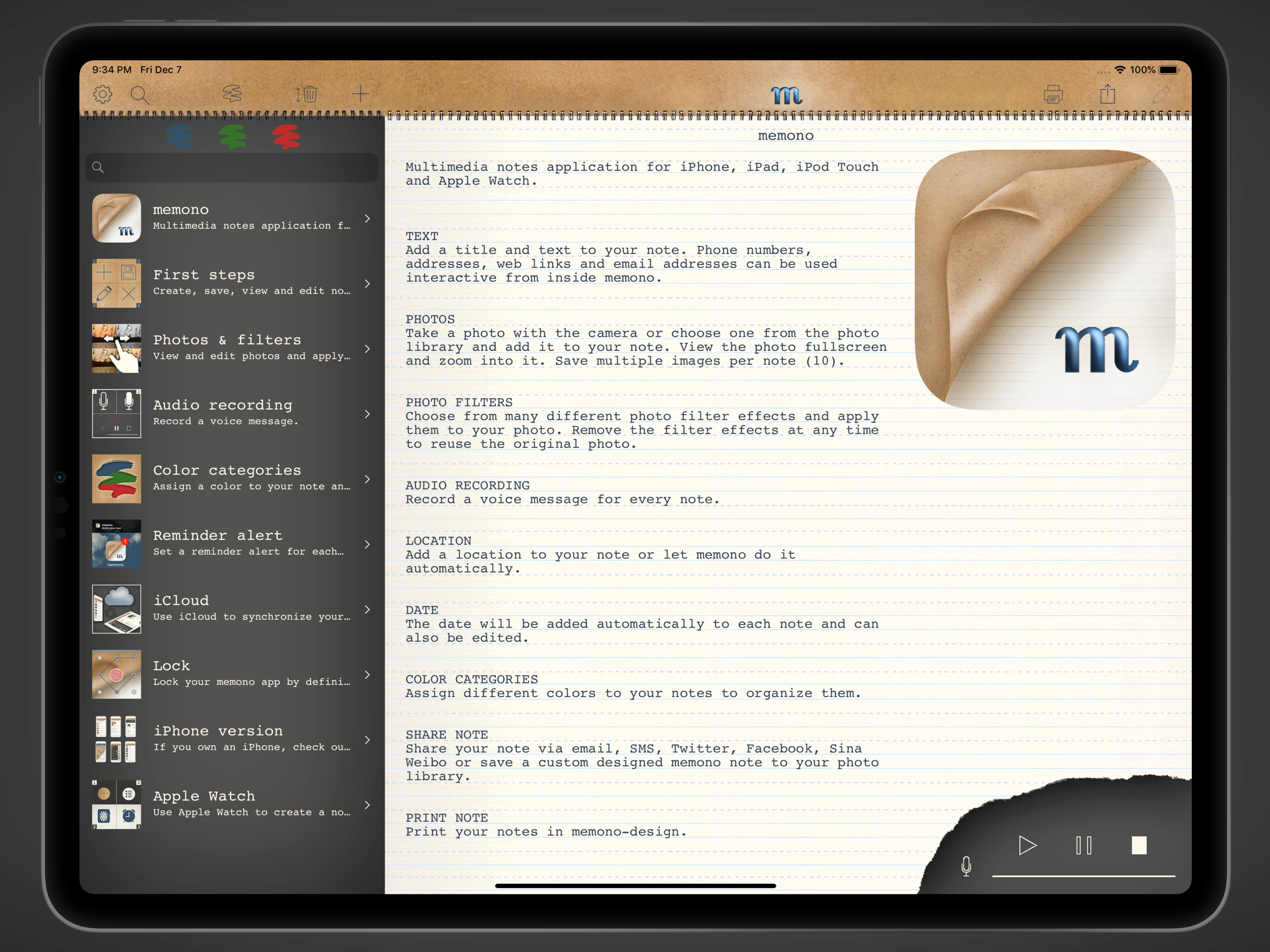 memono Journal screenshot 9