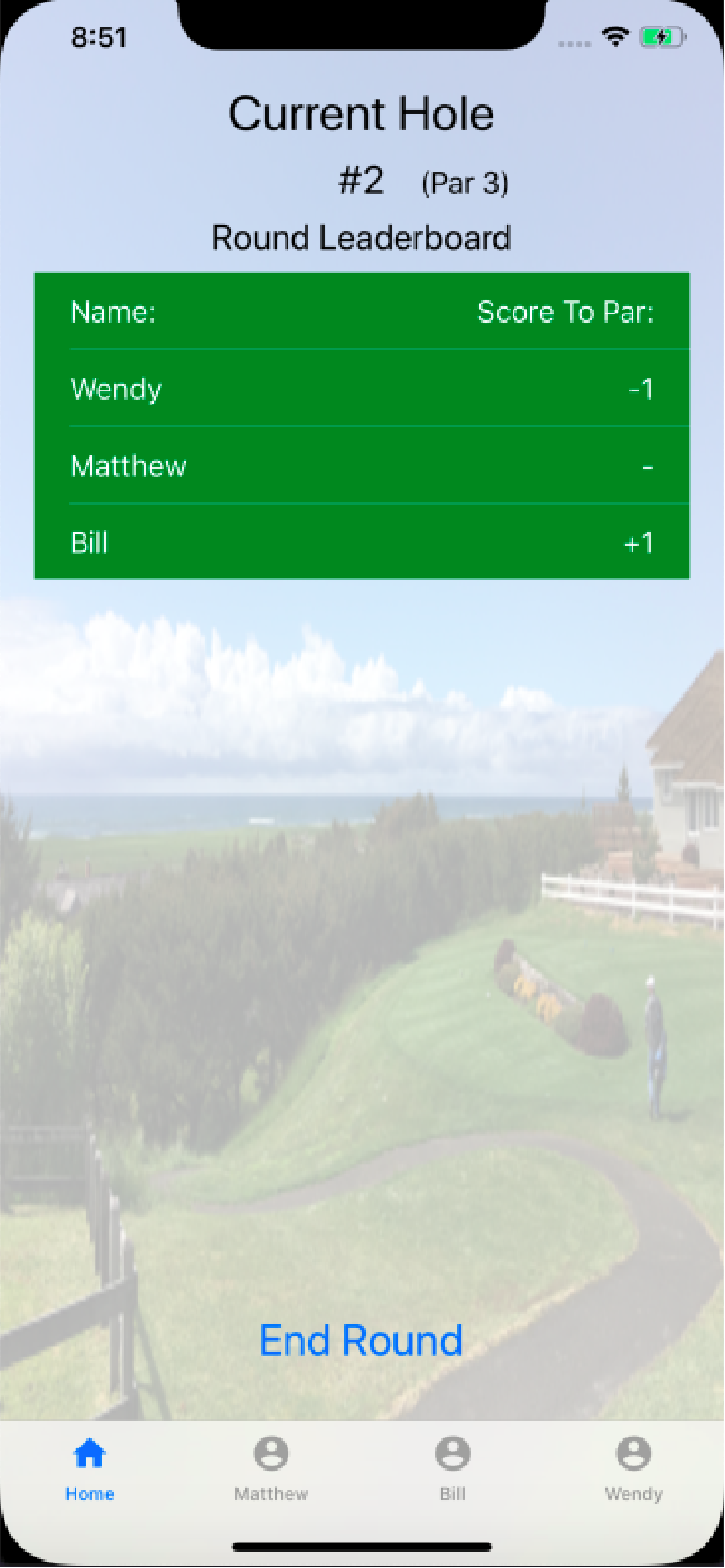 Scorecard Caddie screenshot 2