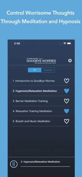 Game screenshot Goodbye Worries - Meditations mod apk