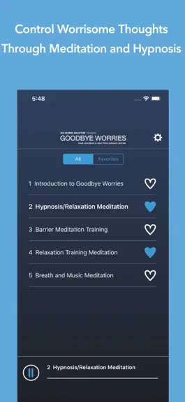 Game screenshot Goodbye Worries - Meditations mod apk