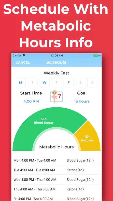 Intermittent Fasting Timer&Log