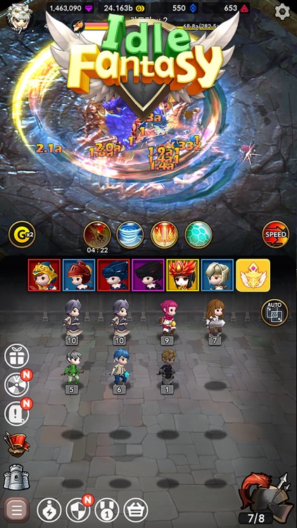 Idle Fantasy Merge RPG screenshot-7