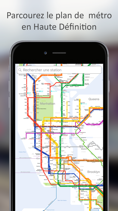 Screenshot #1 pour MetroMap New York City - MTA