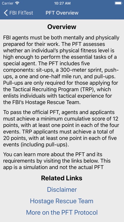 FBI FitTest screenshot-4