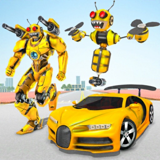 Bee Robot Transform Game 3D iOS App