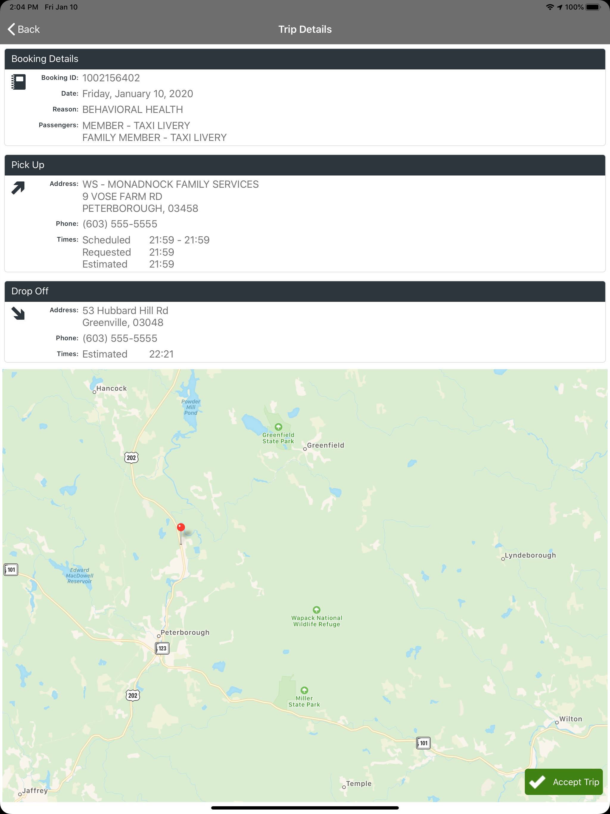 CTS Driver App screenshot 6