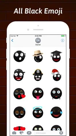 Game screenshot All Black Emoji mod apk