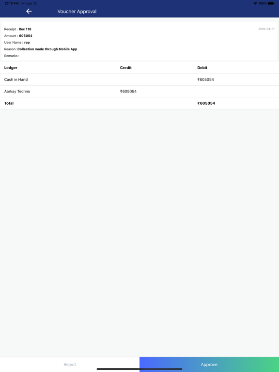 AccountsEasy - Accounting App iPad screenshot