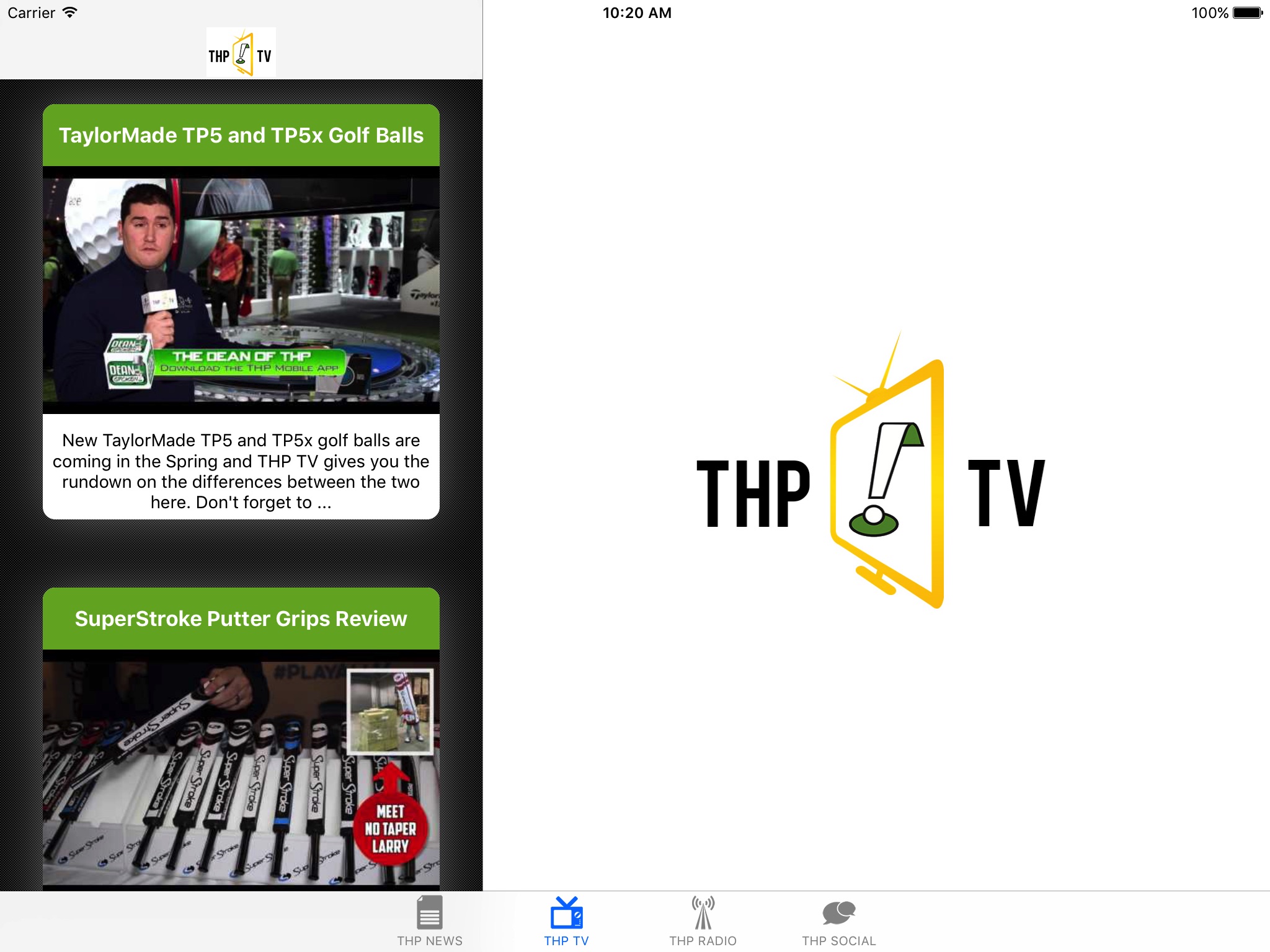 THP Golf screenshot 2