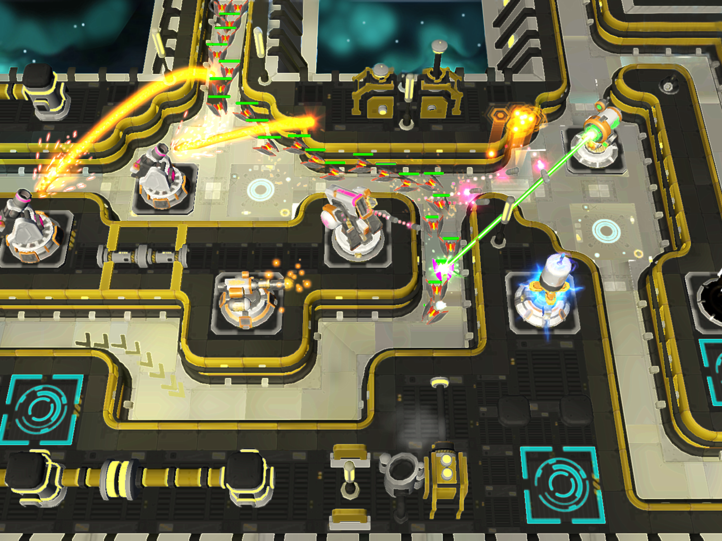 Module TD Tower Defense Sci-Fi