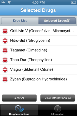 IBM Micromedex Drug Interact - náhled