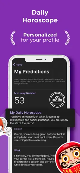 Game screenshot Lucky Charm Daily Horoscope apk