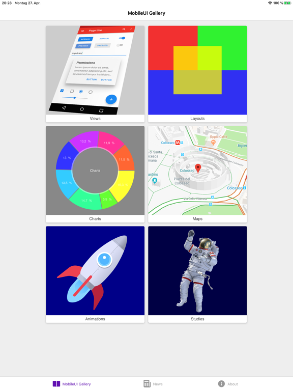 Screenshot #4 pour MobileUI Gallery