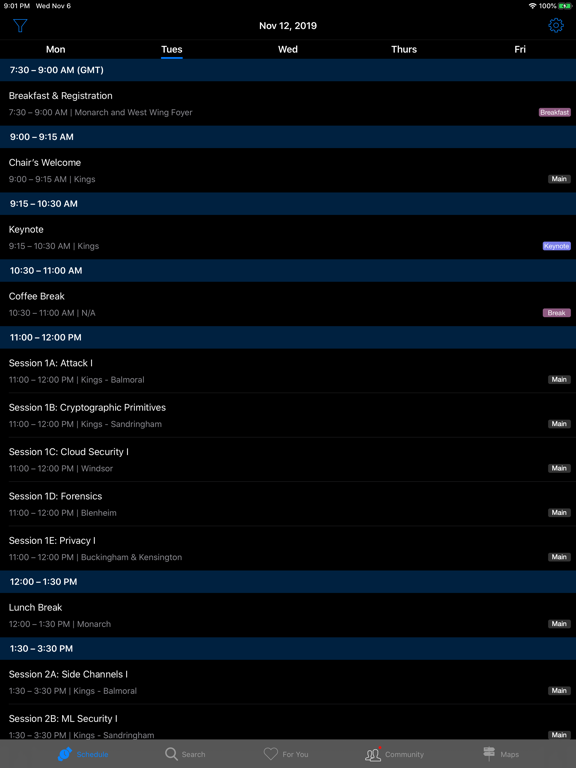 Screenshot #4 pour ACM CCS